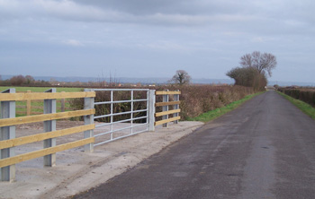 metal 10 foot field gate